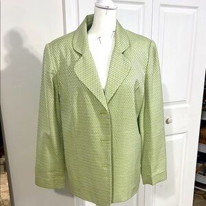 Alfred Dunner, Elegant Green Women's Jacket